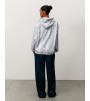 Худи Stussy Athletic Mesh Zip Hoodie Snake