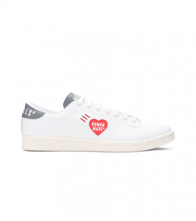 Кроссовки adidas Stan Smith Human Made White Grey