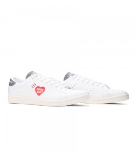 Кроссовки adidas Stan Smith Human Made White Grey - Фото №2