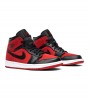 Кроссовки Air Jordan 1 Mid Gym Red Banned