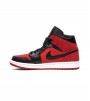 Кроссовки Air Jordan 1 Mid Gym Red Banned
