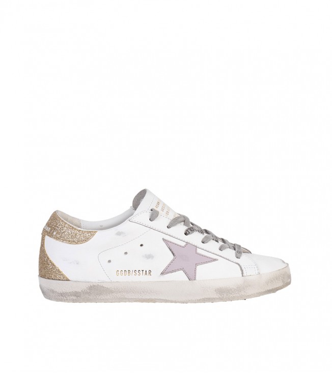 Golden Goose Superstar White Lilac Platinum (WMNS)