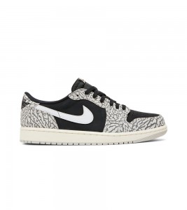 Jordan 1 Retro Low OG Black Cement