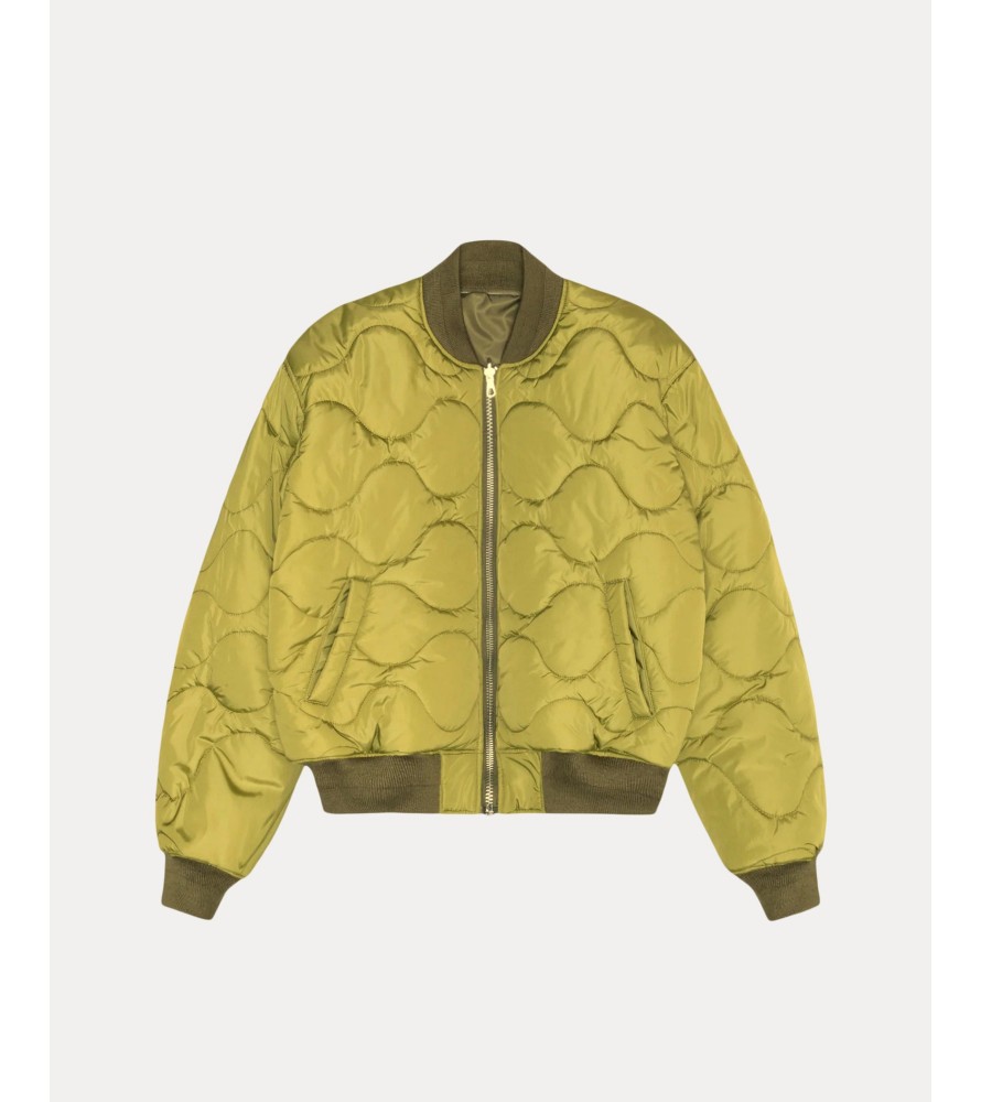 Куртка Stussy Built Reversible Bomber Jacket Olive - 115743-olive