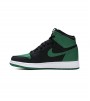 Кроссовки Air Jordan 1 Retro High Pine Green Black GS