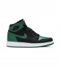 Кроссовки Air Jordan 1 Retro High Pine Green Black GS