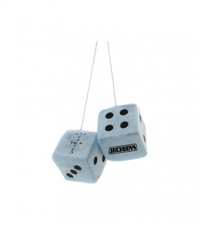 Кубики в машину Scott JACKBOYS Mirror Dice Blue