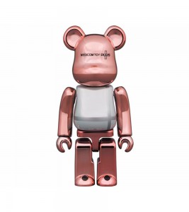 Bearbrick Medicom Toy Plus 100% & 400% Set Pink Gold Chrome Ver. - ???? ?20