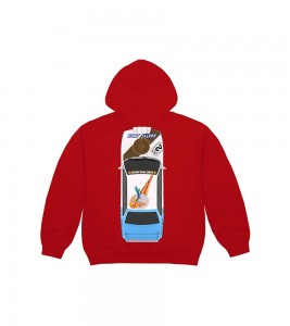 Худи Travis Scott JACKBOYS Vehicle Red - Фото №2