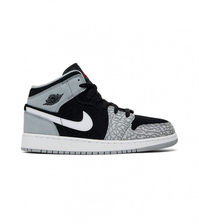 Jordan 1 Mid SE Elephant Print (GS)