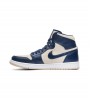 Кроссовки Jordan 1 Retro Premium Midnight Navy Light Cream WMNS