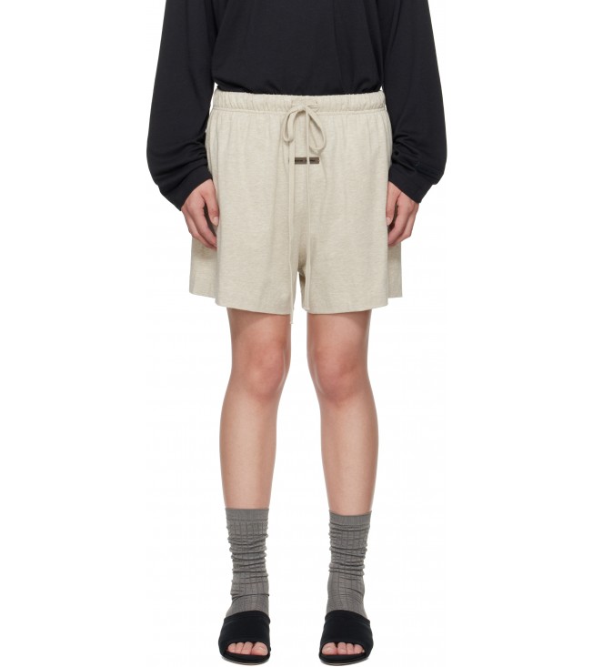 Шорты Fear Of God Essentials Beige Soccer Shorts