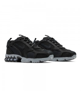 Stussy x Nike Air Zoom Spiridon Cage 2 Black - Фото №2