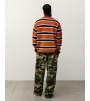 Свитер Stussy Striped Wool Sweater Umber