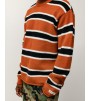 Свитер Stussy Striped Wool Sweater Umber