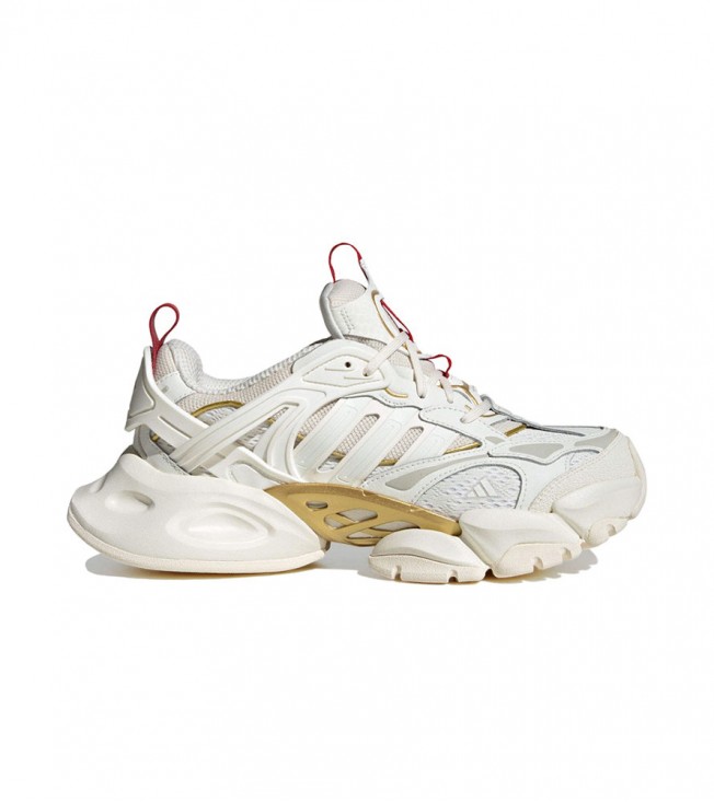 adidas XLG Runner Deluxe Off White Gold Metallic Red