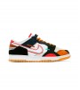 Nike Dunk Low Scrap Black Grey University Red