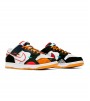 Nike Dunk Low Scrap Black Grey University Red