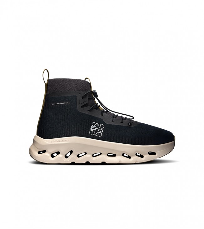On Running Cloudtilt Hi Loewe Black Oatmeal Olive