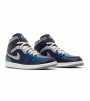 Jordan 1 Mid SE Craft Obsidian French Blue Ashen Slate White