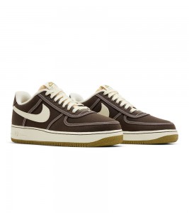 Nike Air Force 1 Low 07 PRM Canvas Baroque Brown - Фото №2