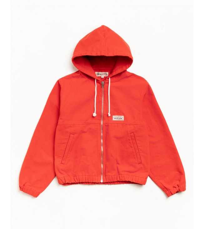 Куртка Stussy Work Jacket Unlined Canvas Red