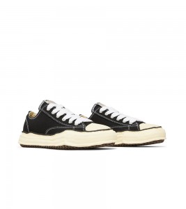 Maison Mihara Yasuhiro Peterson OG Sole Canvas Low Black - Фото №2