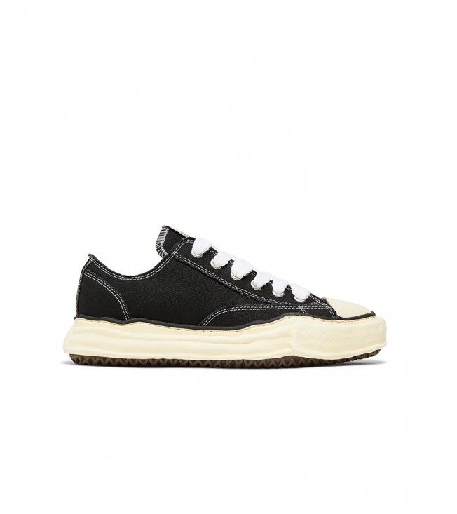 Maison Mihara Yasuhiro Peterson OG Sole Canvas Low Black