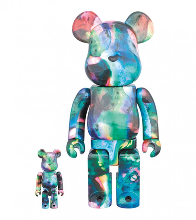 Bearbrick Pushead Blue Water 100% & 400% Set Multi