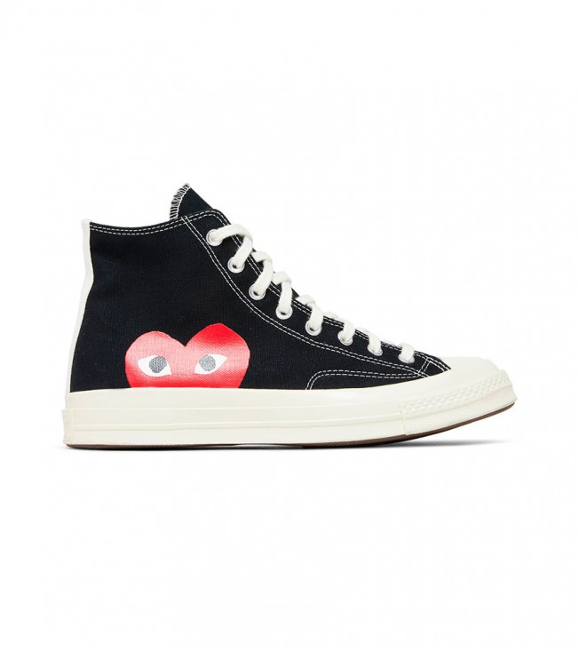 Кроссовки Comme Des Garcons Big Heart Chuck 70 Hi x CdG Play