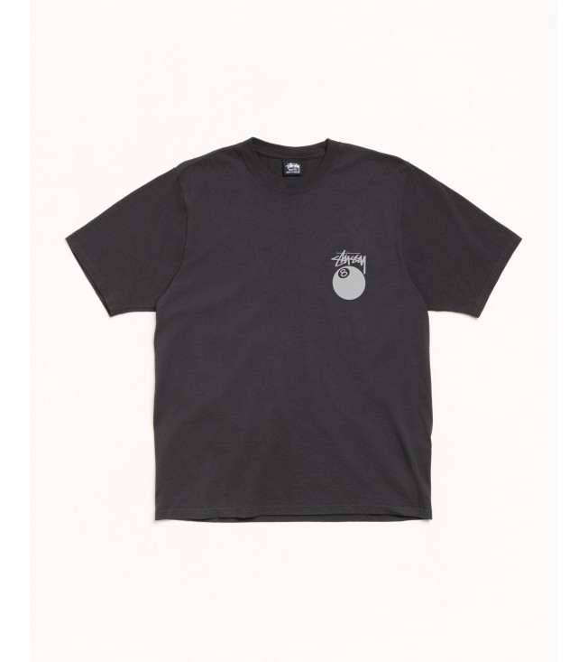 Футболка Stussy 8 Ball Tee Pigment Dyed Faded Black