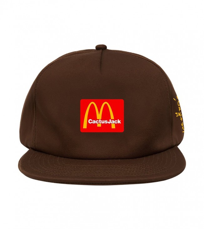 Кепка Travis Scott x McDonald's Cj Arches Brown