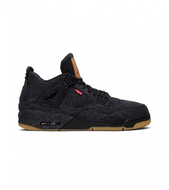 Кроссовки Jordan 4 Retro Levi's Black (Levi's Tag)
