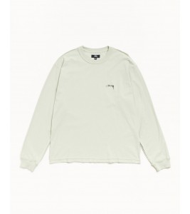 Лонгслив Stussy Lazy Longsleeve Tee Sage