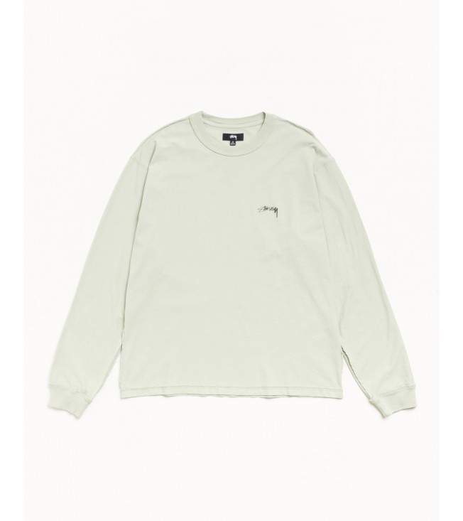 Лонгслив Stussy Lazy Longsleeve Tee Sage