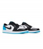 Jordan 1 Retro Low OG Black Dark Powder Blue