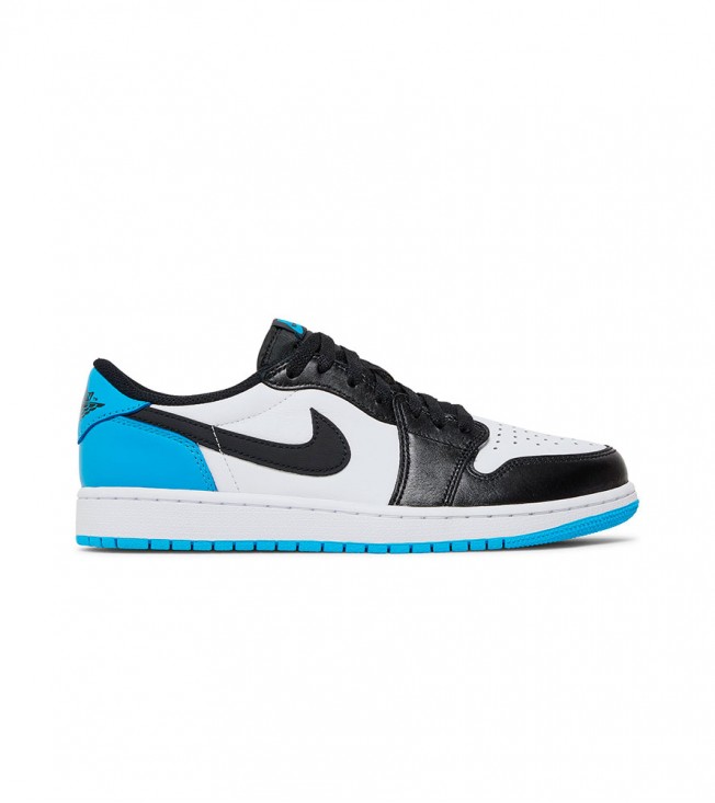 Jordan 1 Retro Low OG Black Dark Powder Blue