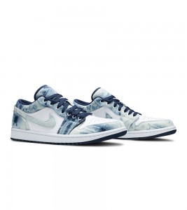 Кроссовки Air Jordan 1 Low Washed Denim - ???? ?20