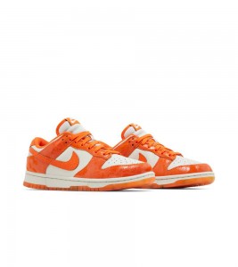 Nike Dunk Low Cracked Orange Wmns - Фото №2