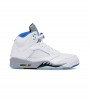 Jordan 5 Retro White Stealth