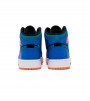 Кроссовки Air Jordan 1 Mid Racer Blue Green Abyss GS
