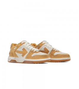 Off-white Out Of Office Ooo Low Tops Vintage Suede Orange - Фото №2