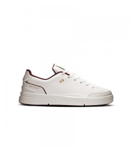 On Running The Roger Centre Court Ivory Maroon Wmns