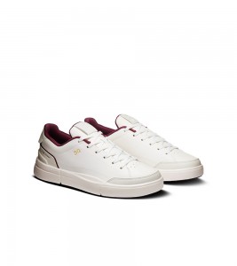 On Running The Roger Centre Court Ivory Maroon Wmns - Фото №2