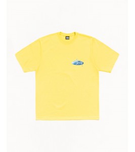 Футболка Stussy Wave Oval Tee Lemon