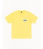 Футболка Stussy Wave Oval Tee Lemon