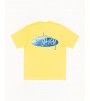 Футболка Stussy Wave Oval Tee Lemon