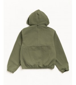 Куртка Stussy Work Jacket Unlined Canvas Olive - Фото №2