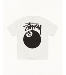 Футболка Stussy 8 Ball Tee Pigment Dyed Natural #20