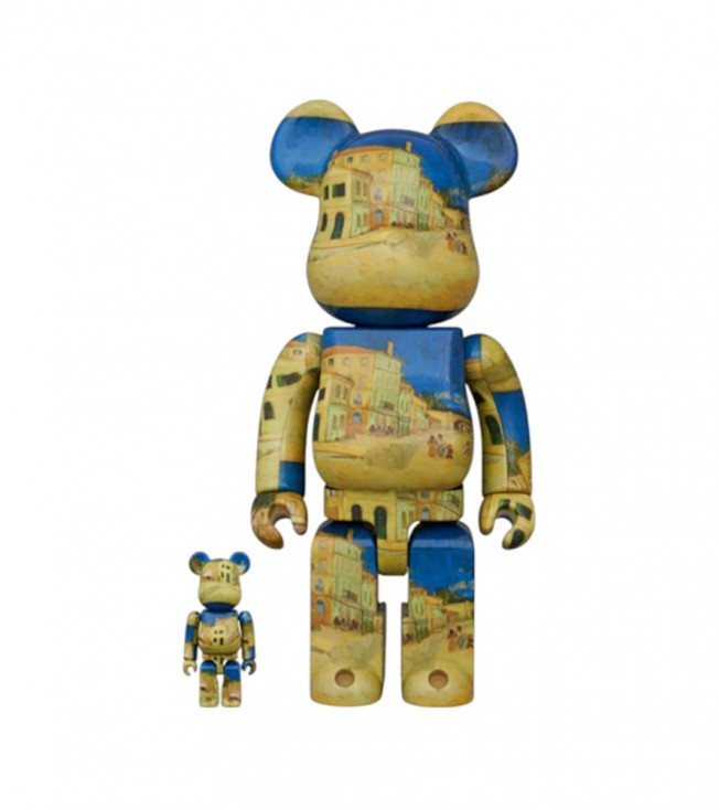 Bearbrick x Van Gogh Museum The Yellow House 100% & 400% Set